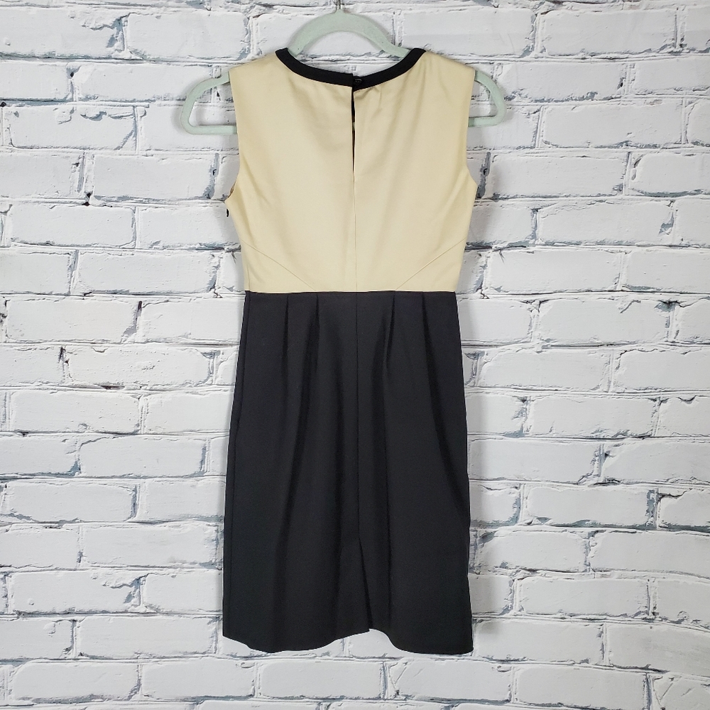 Kate Spade Tan and Black Sheath Dress - Picture 2 of 6